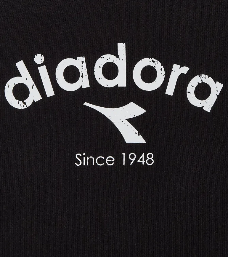 T-SHIRT A MANICA CORTA DIADORA ATHL. LOGO BLACK 502.180635 80013