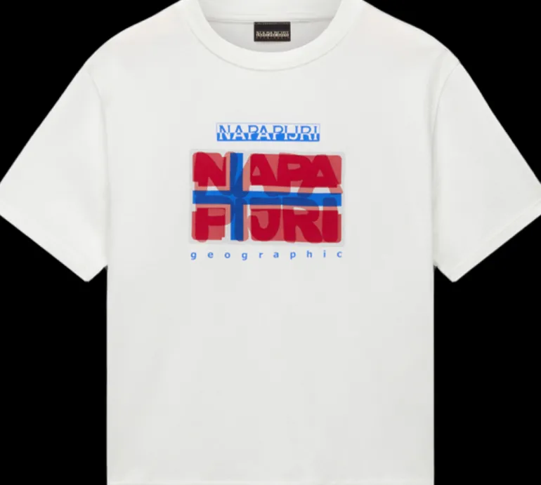 T-SHIRT A MANICA CORTA JUNIOR NAPAPIJRI K S-SELLA SS NP0A4IGX 206