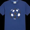 T-SHIRT A MANICA CORTA JUNIOR DIADORA LOGO SALTIRE NAVY 102.180953 60024