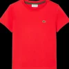 T-SHIRT A MANICA CORTA JUNIOR LACOSTE TJ1122 ZBG
