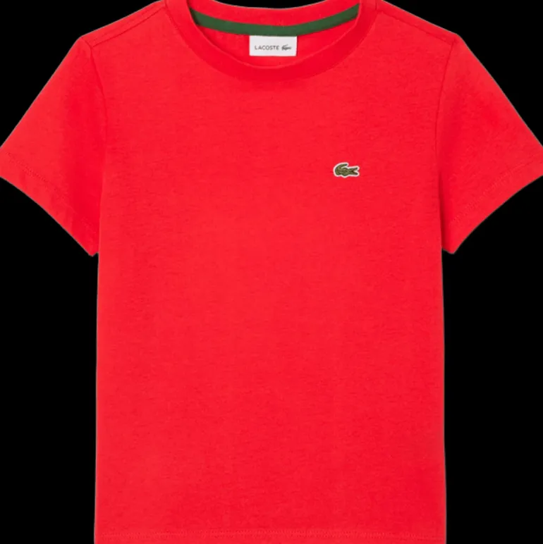 T-SHIRT A MANICA CORTA JUNIOR LACOSTE TJ1122 ZBG
