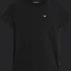 T-SHIRT A MANICA CORTA JUNIOR NAPAPIJRI K SALIS SS 2 BLACK  NP0A4GEH 041