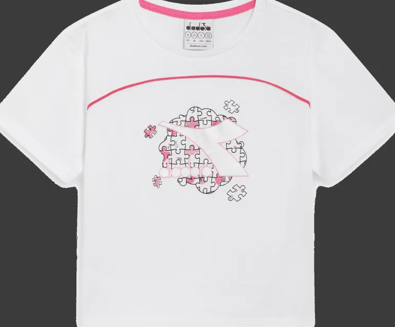 T-SHIRT A MANICA CORTA JUNIOR DIADORA 102.180460 20002