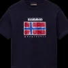 T-SHIRT A MANICA CORTA JUNIOR NAPAPIJRI K S-SELLA SS NP0A4IGX 176