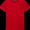 T-SHIRT A MANICA CORTA JUNIOR NAPAPIJRI SALIS 2 RED GOJI NP0A4GEH R06