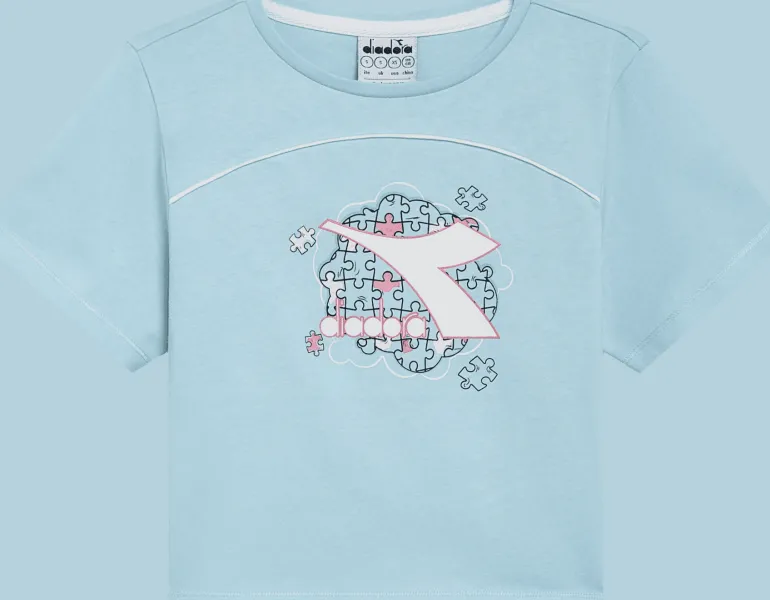 T-SHIRT A MANICA CORTA JUNIOR DIADORA 102.180460 65073