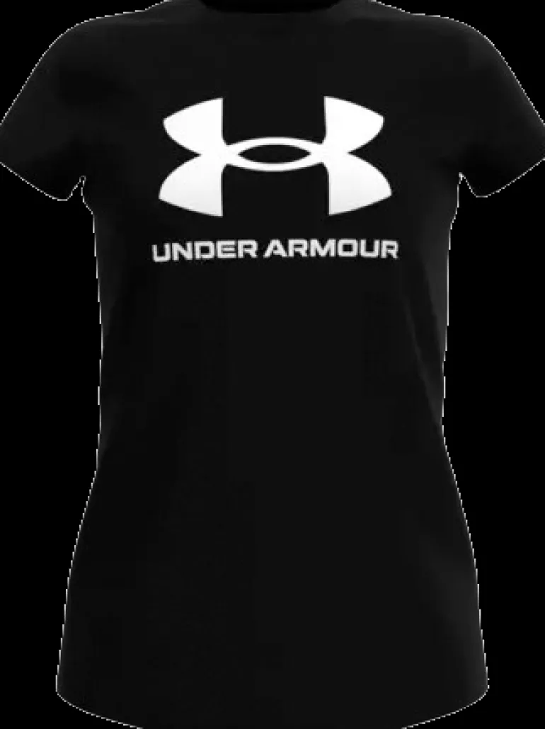 T-SHIRT A MANICA CORTA JUNIOR UNDER ARMOUR LIVE SPORTSTYLE GRAPHIC BLACK 1361182 0001