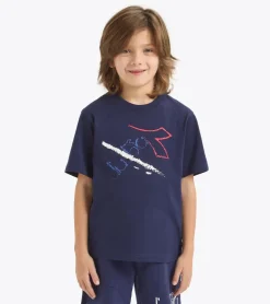 T-SHIRT A MANICA CORTA JUNIOR DIADORA JB. SS GRAFFITI BL 102.181706 60065