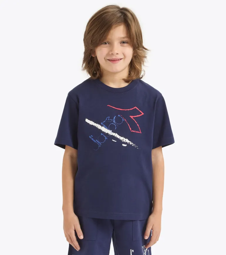 T-SHIRT A MANICA CORTA JUNIOR DIADORA JB. SS GRAFFITI BL 102.181706 60065