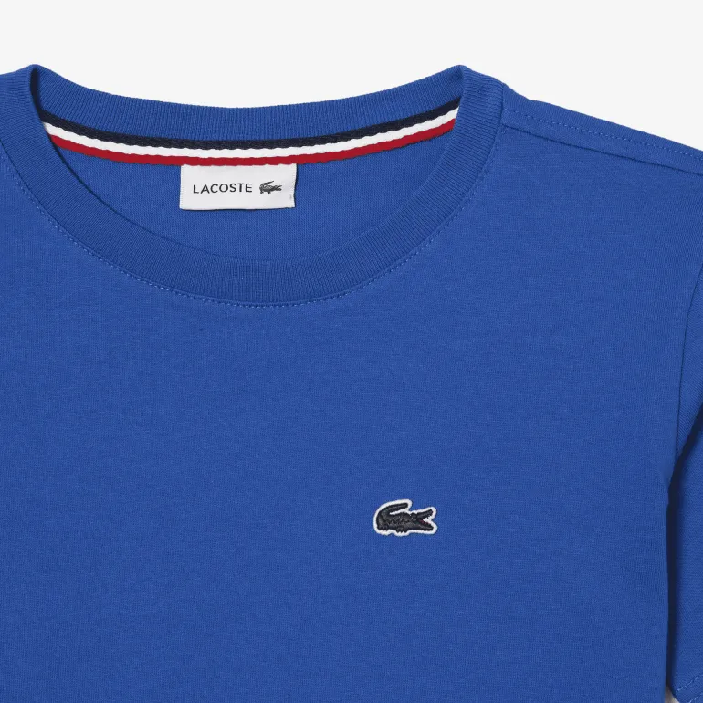 T-SHIRT A MANICA CORTA JUNIOR LACOSTE TJ1442 KXB