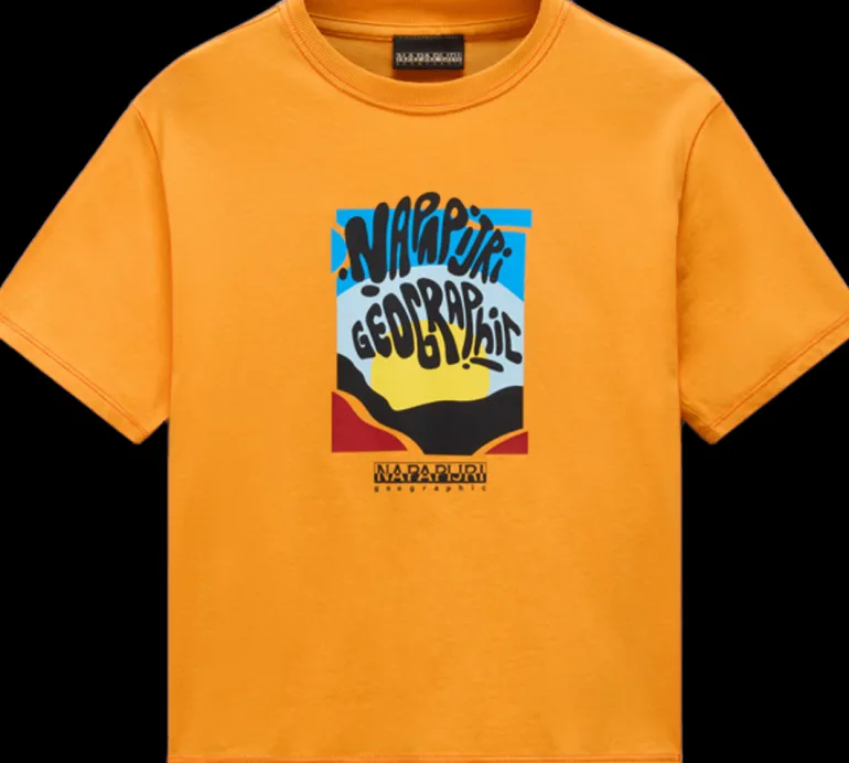 T-SHIRT A MANICA CORTA JUNIOR NAPAPIJRI K S-SELLA SS NP0A4IGX A70