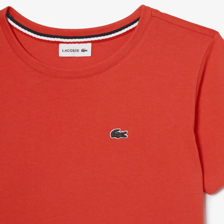 T-SHIRT A MANICA CORTA JUNIOR LACOSTE TJ1442 02K