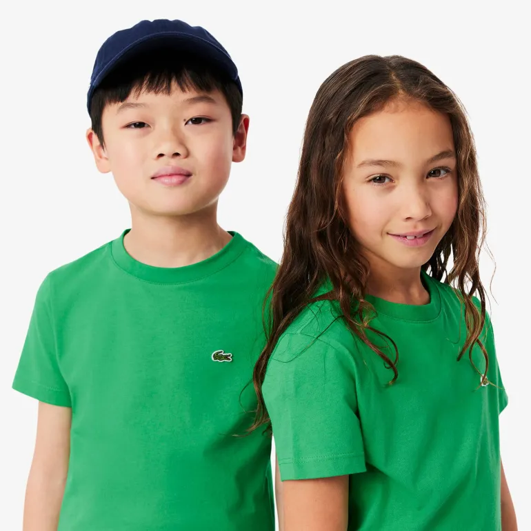T-SHIRT A MANICA CORTA JUNIOR LACOSTE TJ1122 SIW