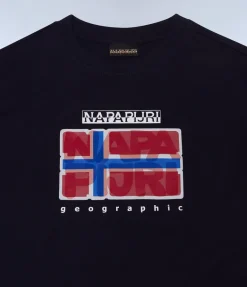T-SHIRT A MANICA CORTA JUNIOR NAPAPIJRI K S-SELLA SS NP0A4IGX 176
