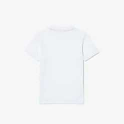 T-SHIRT A MANICA CORTA JUNIOR LACOSTE TJ1122 001