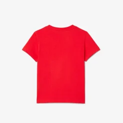 T-SHIRT A MANICA CORTA JUNIOR LACOSTE TJ1122 ZBG