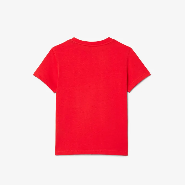 T-SHIRT A MANICA CORTA JUNIOR LACOSTE TJ1122 ZBG