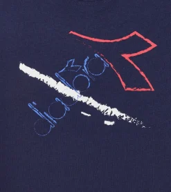 T-SHIRT A MANICA CORTA JUNIOR DIADORA JB. SS GRAFFITI BL 102.181706 60065