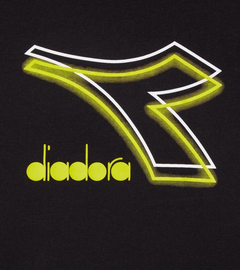 T-SHIRT A MANICA CORTA JUNIOR DIADORA LOGO BLACK 102.180953 80013