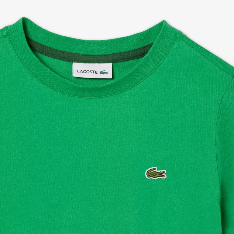 T-SHIRT A MANICA CORTA JUNIOR LACOSTE TJ1122 SIW