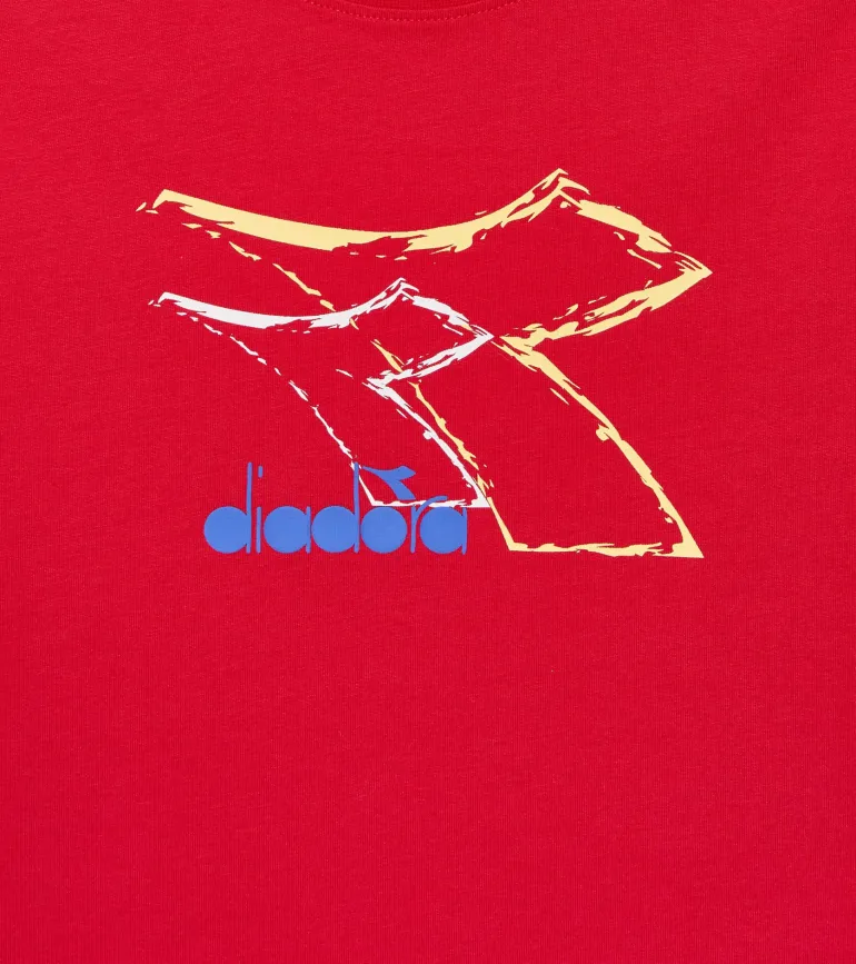 T-SHIRT A MANICA CORTA JUNIOR DIADORA JB. SS GRAFFITI BL 102.181706 45080