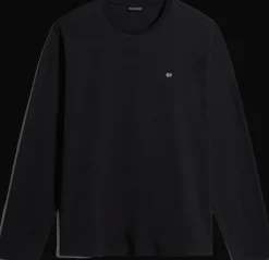 T-SHIRT A MANICA LUNGA DA UOMO NAPAPIJRI SALIS LS 1 BLACK Â NP0A4HN7 041