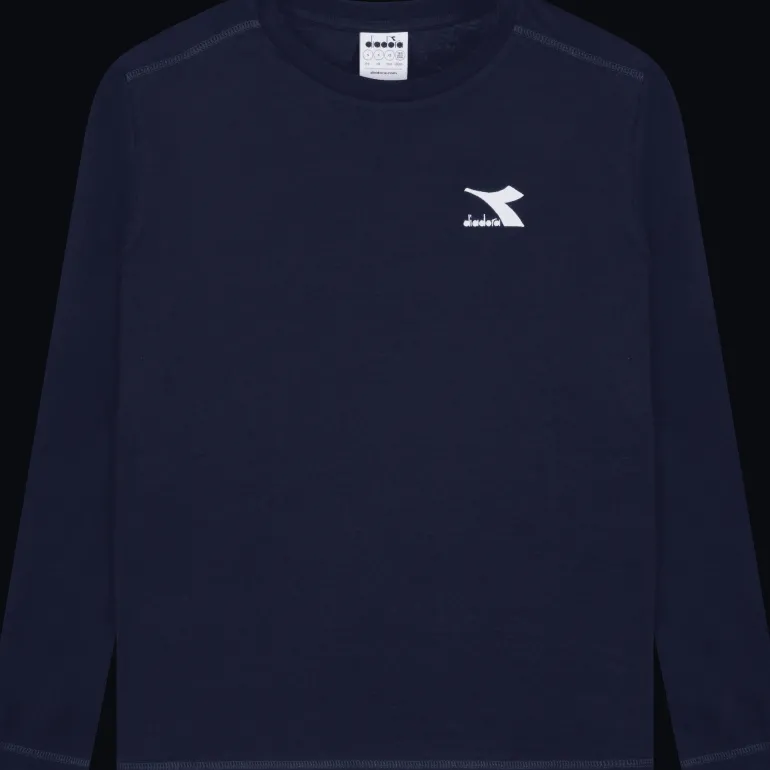 T-SHIRT A MANICA LUNGA DA DONNA DIADORA CORE CLASSIC NAVY - 102.179870 60062