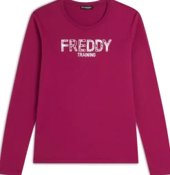T-SHIRT A MANICA LUNGA DA DONNA FREDDY F4WTRT4 E44