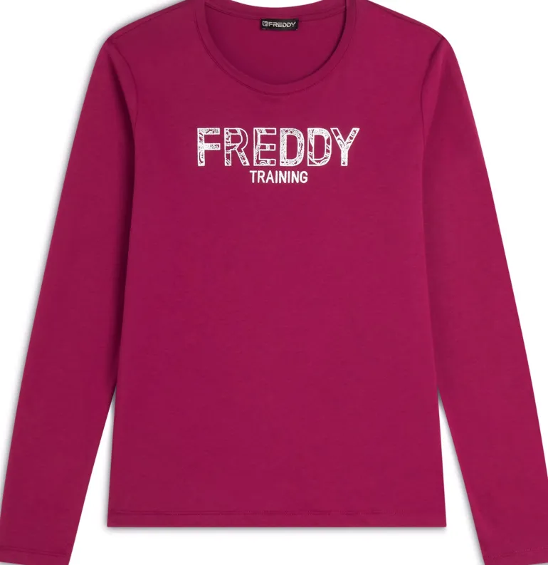 T-SHIRT A MANICA LUNGA DA DONNA FREDDY F4WTRT4 E44