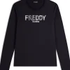 T-SHIRT A MANICA LUNGA DA DONNA FREDDY F4WTRT4 N