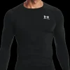 T-SHIRT A MANICA LUNGA DA UOMO UNDER ARMOUR UA HG ARMOUR COMP LS 1361524 0001