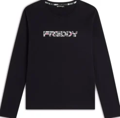 T-SHIRT A MANICA LUNGA DA DONNA FREDDY F4WMVT3 N