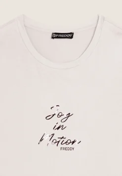 T-SHIRT A MANICA LUNGA DA DONNA FREDDY F4WSDT2 Z102