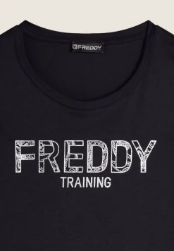 T-SHIRT A MANICA LUNGA DA DONNA FREDDY F4WTRT4 N
