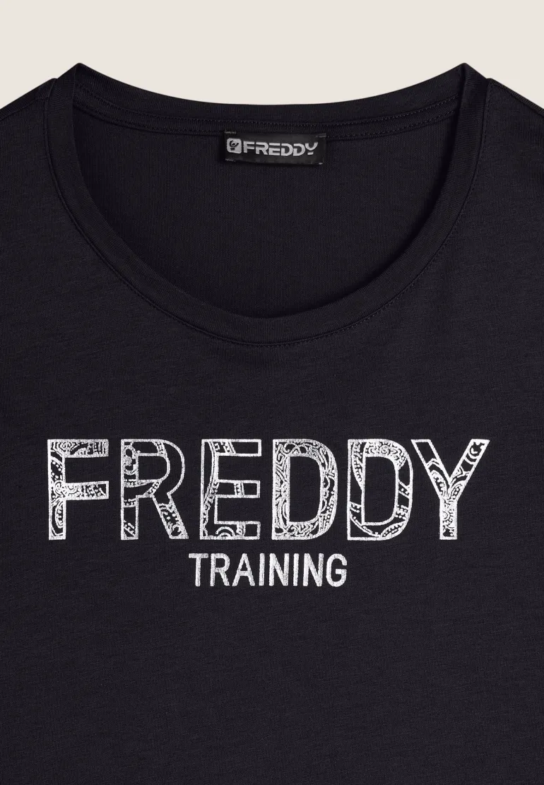 T-SHIRT A MANICA LUNGA DA DONNA FREDDY F4WTRT4 N