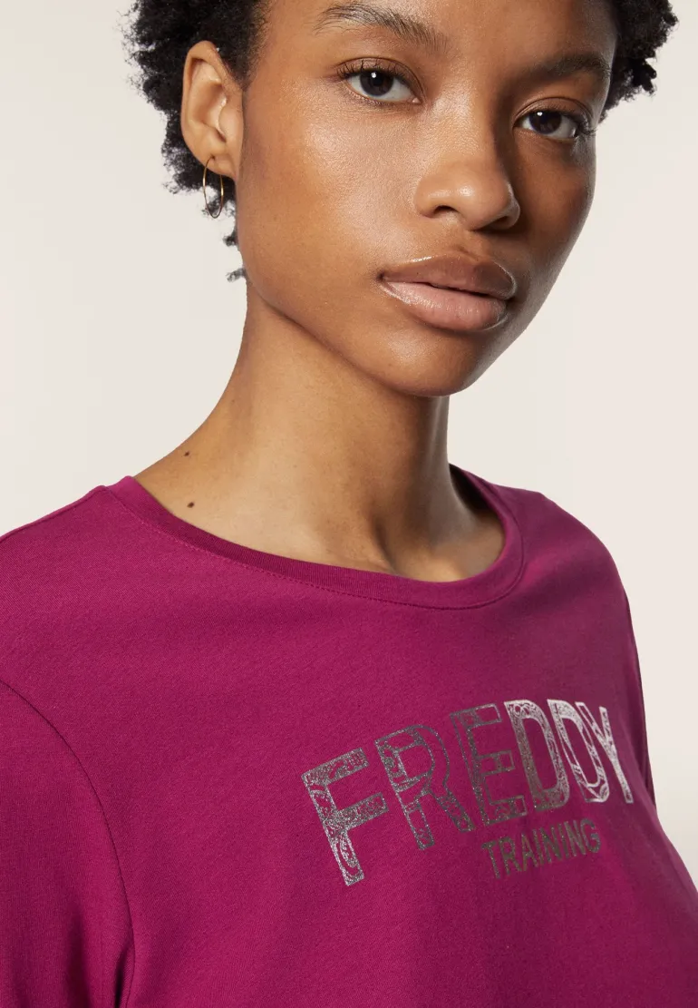 T-SHIRT A MANICA LUNGA DA DONNA FREDDY F4WTRT4 E44