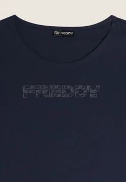 T-SHIRT A MANICA LUNGA DA DONNA FREDDY F4WCRT4 B109