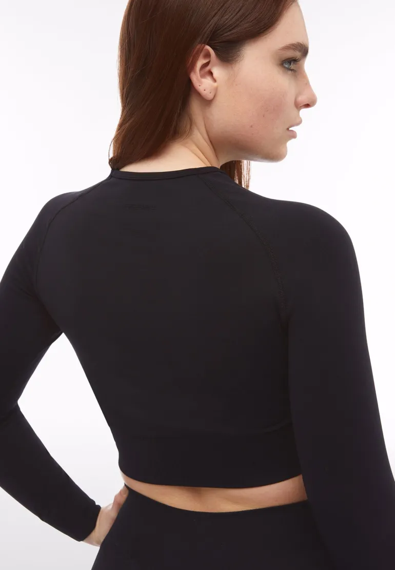 T-SHIRT A MANICA LUNGA DA DONNA FREDDY F3WSFT3 N