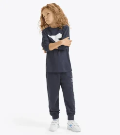 T-SHIRT A MANICA LUNGA JUNIOR DIADORA  CORE CLASSIC NAVY - 102.179982 60062