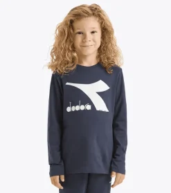 T-SHIRT A MANICA LUNGA JUNIOR DIADORA CORE CLASSIC NAVY - 102.179982 60062