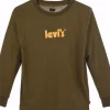 T-SHIRT BAMBINO MANICA LUNGA LEVI'S POSTER LOGO TEE EG560 E1F