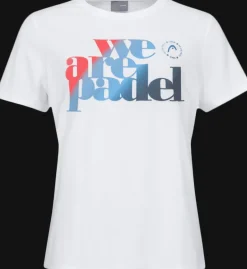 T-SHIRT DA DONNA HEAD WE ARE PADEL 814593 WHNV