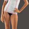 T-SHIRT DA DONNA IN LYCREA SEAC BIANCO
