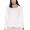 T-SHIRT DA DONNA LEONE T-SHIRT LONG SLEEVES NEVER WITHOUT