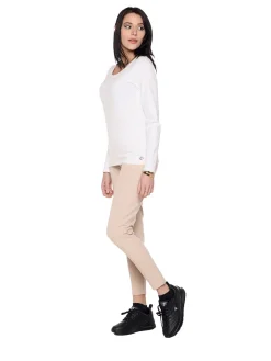 T-SHIRT DA DONNA LEONE T-SHIRT LONG SLEEVES NEVER WITHOUT