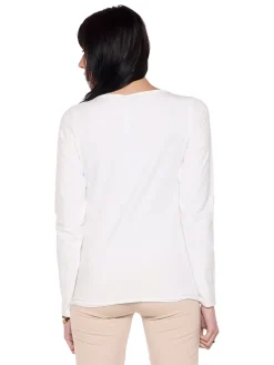 T-SHIRT DA DONNA LEONE T-SHIRT LONG SLEEVES NEVER WITHOUT