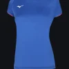 T-SHIRT DA DONNA MANICA CORTA TEAM CORE AZZURRA