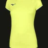 T-SHIRT DA DONNA MANICA CORTA TEAM CORE GIALLA