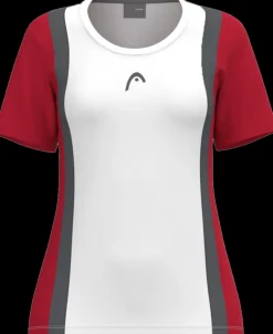 T-SHIRT DA TENNIS DA UOMO HEAD CLUB 25 TECH 816725 RDWH
