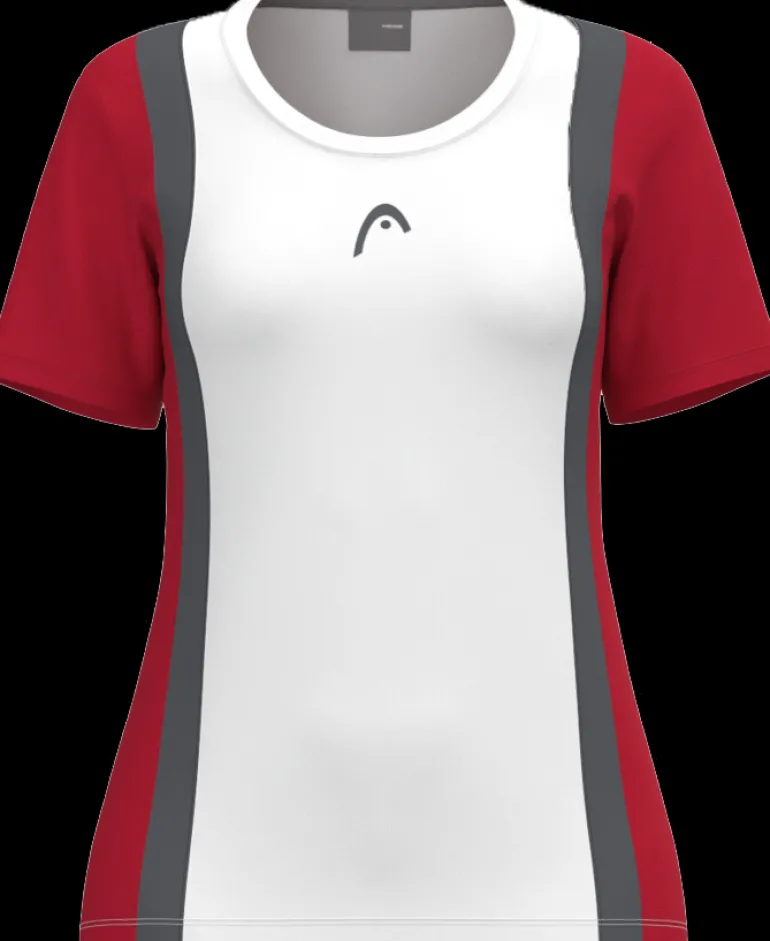 T-SHIRT DA TENNIS DA UOMO HEAD CLUB 25 TECH 816725 RDWH